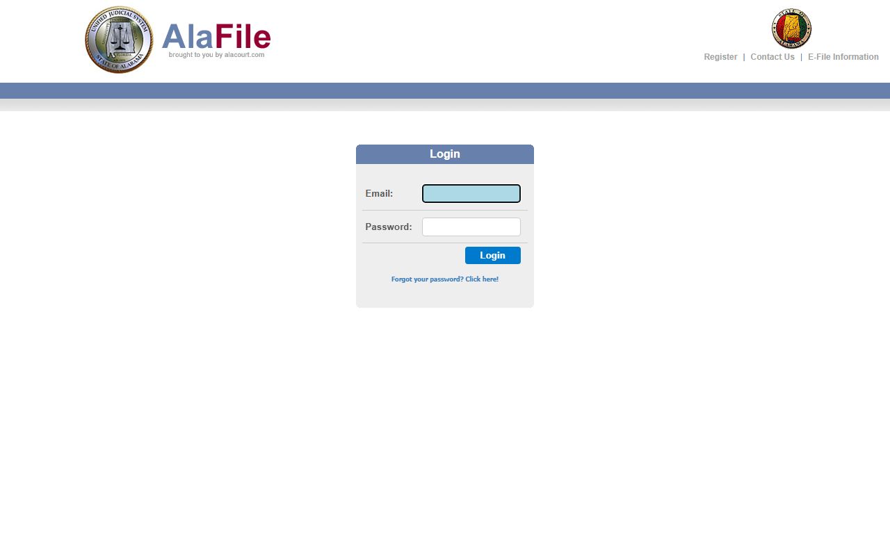 Hale County court charge lookup Alacourt access screen